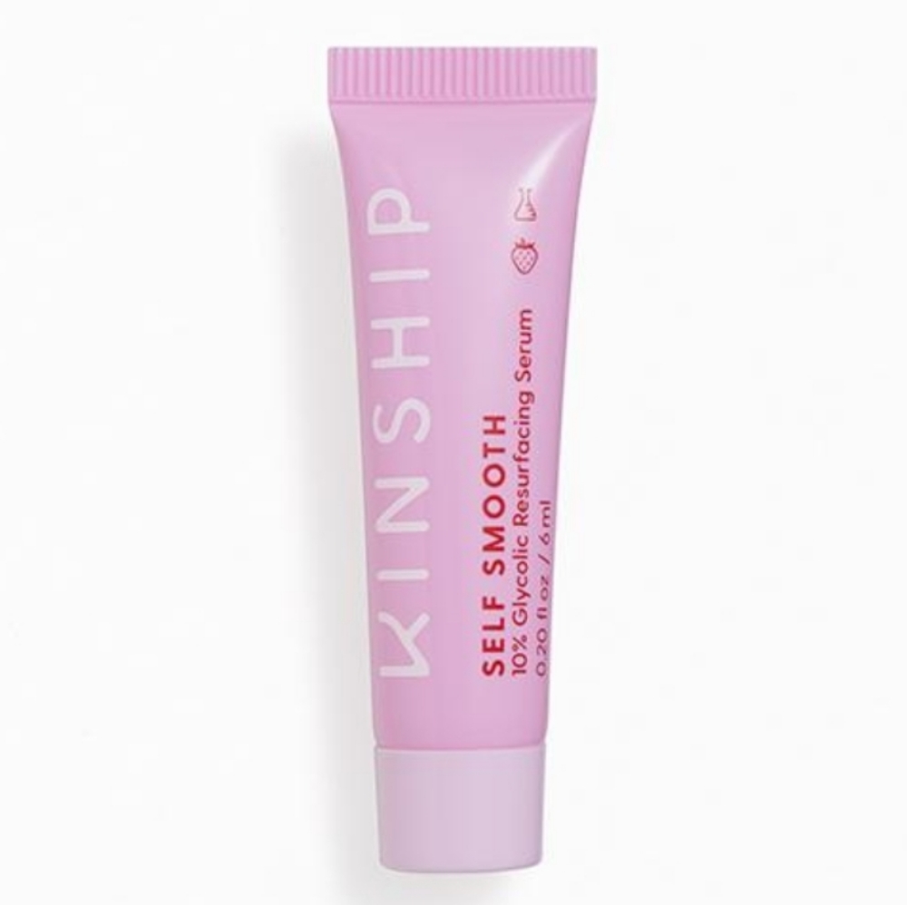 4/$25! KINSHIP Self Smooth 10% Glycolic Resurfacing Serum